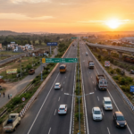 Picture of the Raipur Bilaspur Highway